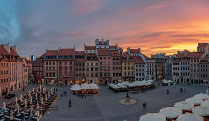 Warsaw's Old Town (Stare Miasto) is the historical center of Warsaw.