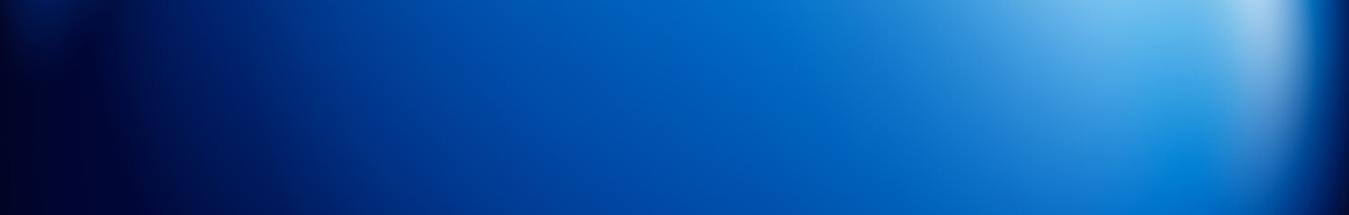 Blue gradient horizontal abstract illustration backdrop wallpaper. Light blue panorama background.