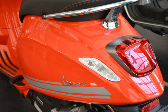 Vespa Primavera S Special Edition Motorcycle At 2nd Ride Ph In Pasig, Philippines.