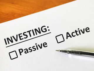 Obraz premium Questionnaire