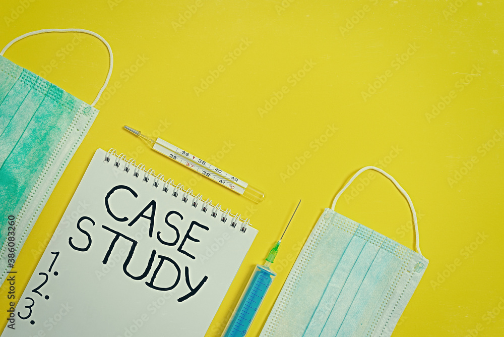 Poster handwriting text case study. conceptual photo analysis and a specific research design for examining 