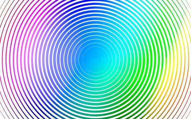 Light Multicolor, Rainbow vector layout with circle shapes.