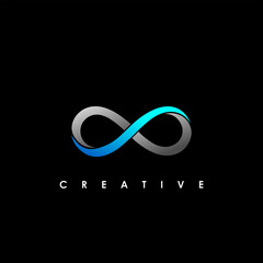 Infinity logo vector template illustration