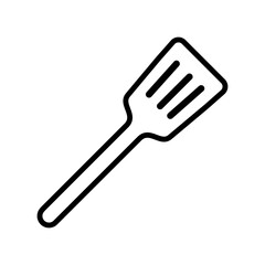 spatula icon vector symbol template