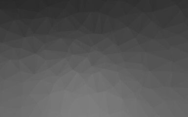 Obraz premium Dark Silver, Gray vector blurry triangle texture.