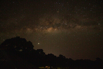 starry night sky