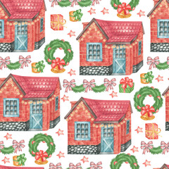 Christmas house pattern