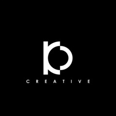 KC Letter Initial Logo Design Template Vector Illustration	