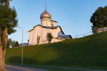 Church of Peter and Paul from Bui. Pskov, Russia