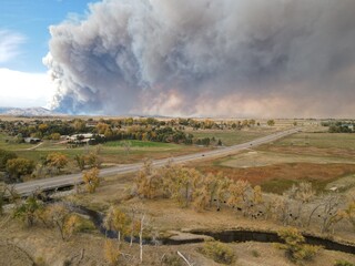 CalWood fire near Boulder 