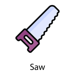 saw vector icon
