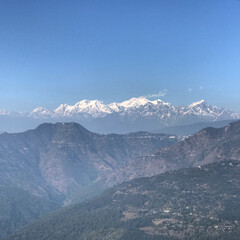 view from the top of the mountain