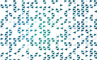 Light BLUE vector backdrop with lines, triangles.