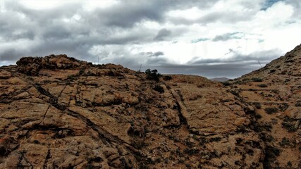 desert mountains with beautiful shapes and colors