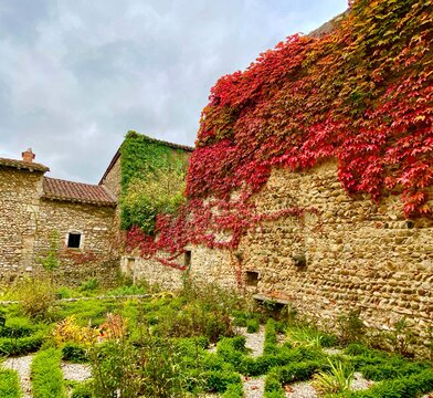 old house in the village of Perouges