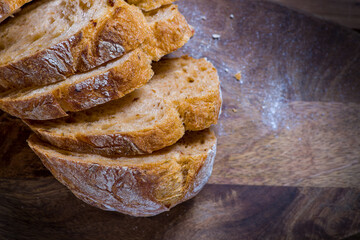 bread on a board