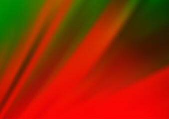 Light Green, Red vector pattern with narrow lines.