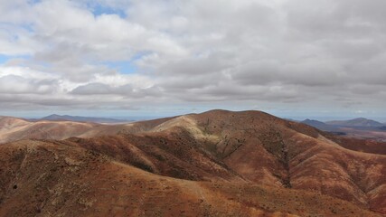 Obraz premium desert mountains with beautiful shapes and colors