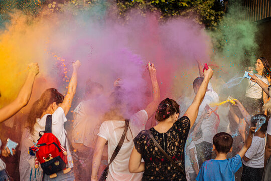 Holi festival of colors
