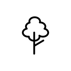 tree icon vector symbol template