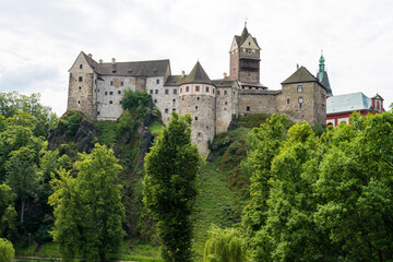 Loket castle and town views