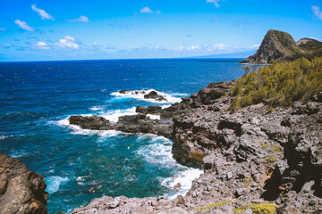 Fototapeta na wymiar West Maui coast, Hawaii 