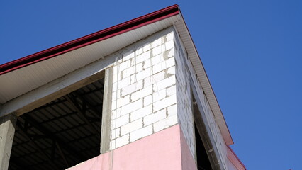 
Details and elements of the facade of the building.
Russian architecture, background image for web...