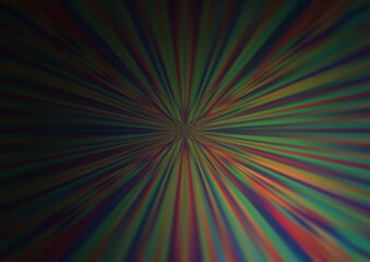 Dark Multicolor, Rainbow vector abstract background.