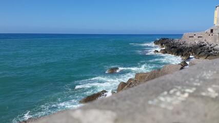 lighthouse on the coast