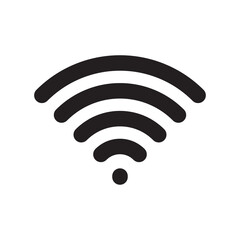 Wireless icon vector symbol template