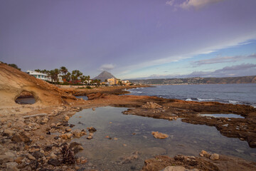 A autumn sunrise on Cala Blanca