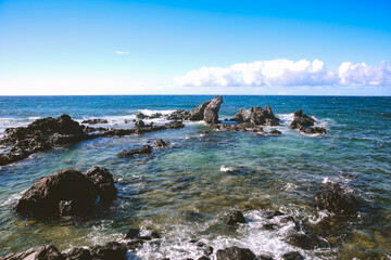 Fototapeta na wymiar Hookipa Beach Park, Maui, Hawaii 