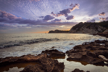 A autumn sunrise on Cala Blanca