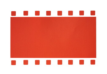 film strip isolated on white background