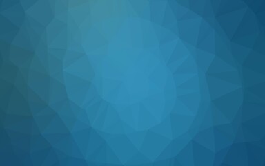 Light BLUE vector low poly layout.