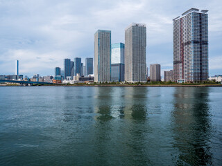 Fototapeta premium 東京 豊洲の風景