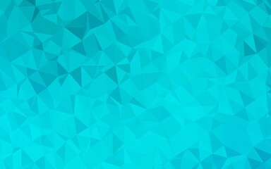 Light BLUE vector polygonal pattern.