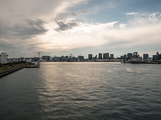 Fototapeta premium 東京 豊洲大橋からの風景