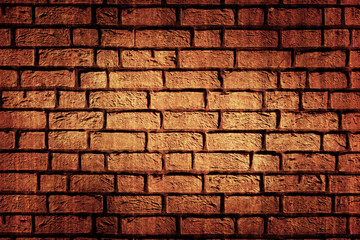 grunge brown bricks wall background surface