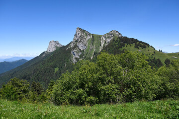 randonné près du col de la Forclaz, Annecy, Savoie , France