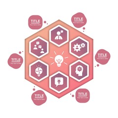 Creative infographic with amazing and colorfull design idea