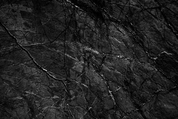 Rock texture. Stone background. White and black background. Grunge. Veins and cracks on the rock surface.