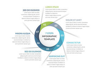 Circle Infographics - Seven Elements