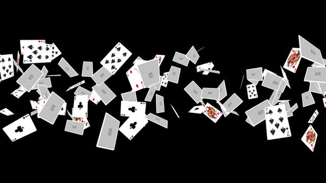 Casino Playing Cards Loop falling down Loop Animation. Playing Cards rain. for ads of parties, events in Vegas. Casino, Gambling, Chips, Poker, Blackjack, Ace, Betting, Playing Cards, Cards, Gaming,