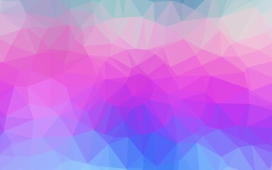 Light Multicolor, Rainbow vector blurry triangle texture.