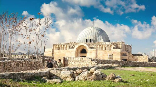 amman citadel time lapse i take this in 21-12-2018 