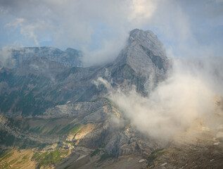 Mountains in Appenzeller Alps, Swiss Alps