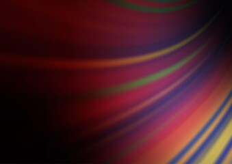 Dark Blue, Red vector blurred bright background.