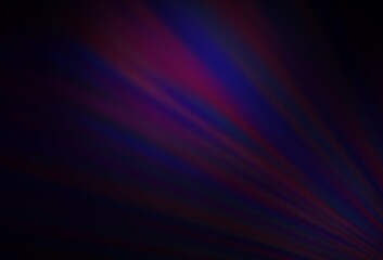 Fototapeta premium Dark Purple vector texture with colored lines.