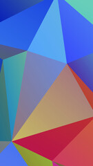 Fototapeta premium Abstract Color Polygon Background Design, Abstract Geometric Origami Style With Gradient. Presentation,Website, Backdrop, Cover,Banner,Pattern Template